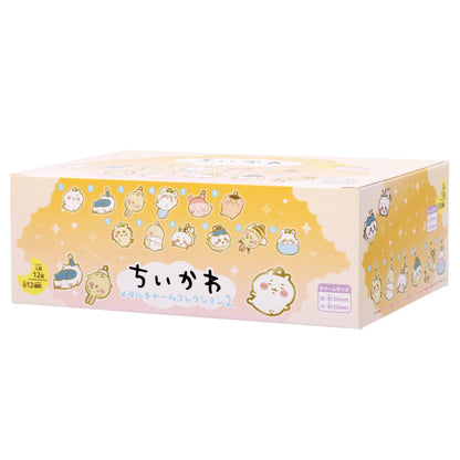 Chiikawa Metal Charm Collection 2 (All 12 Types) 1 Box, 12 Pieces