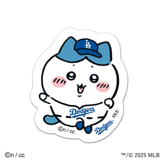 ちいかわ×MLB TOKYO SERIES ダイカットステッカー②ハチワレ（ドジャース）