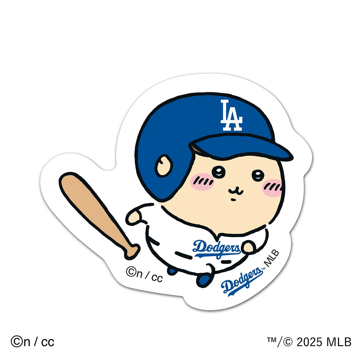 치이카와×MLB TOKYO SERIES 다이컷 스티커 ⑪ 쿠리만쥬