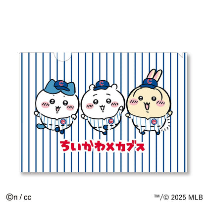 【予約】ちいかわ×MLB TOKYO SERIES クリアファイル③【2025年6月下旬より順次発送予定（発送延期の場合もキャンセル不可）】【通常商品と同時購入・配送希望日指定不可】【キャンペーン対象外】