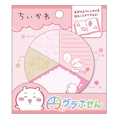 ちいかわ 円グラふせん ①ちいかわ