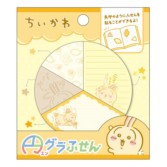 ちいかわ 円グラふせん ③うさぎ