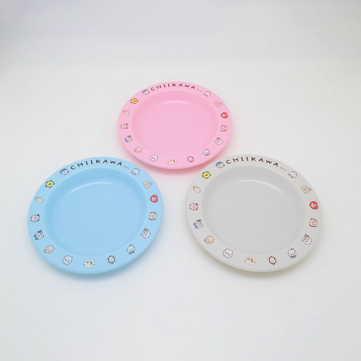 치이카와 작은 접시 3개 세트