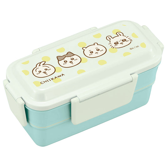 Chiikawa Two-Tier Lunch Box (Face)