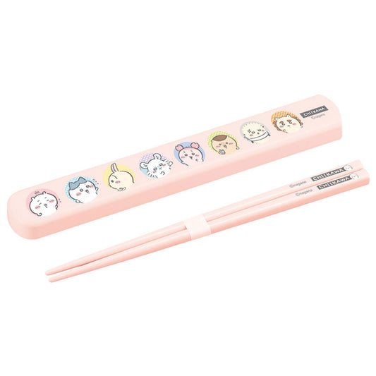 Chiikawa Slide-top Chopstick Case Set (Dots)