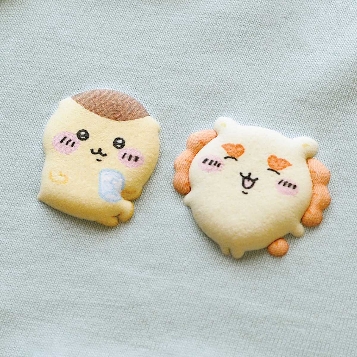 ちいかわ ふくらむアップリケ（くりまんじゅう＆シーサー）