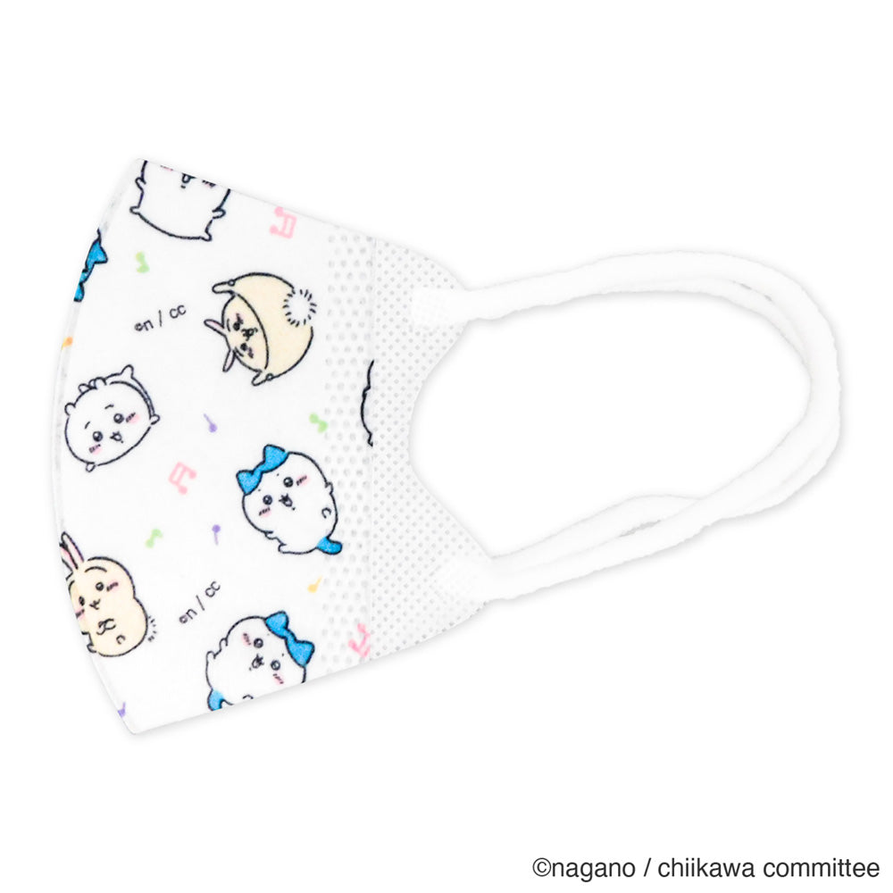 吉伊卡哇 立体口罩 10枚（幼儿用尺寸）