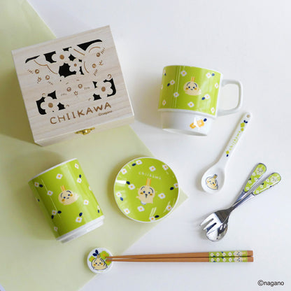 Chiikawa Flower Garden Chopsticks (Usagi)