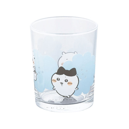 吉伊卡哇 玻璃杯 Happy Blossom (藍色)