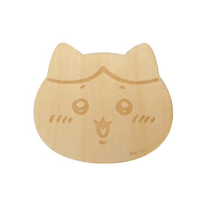 ちいかわ 木製コースター（ハチワレ）