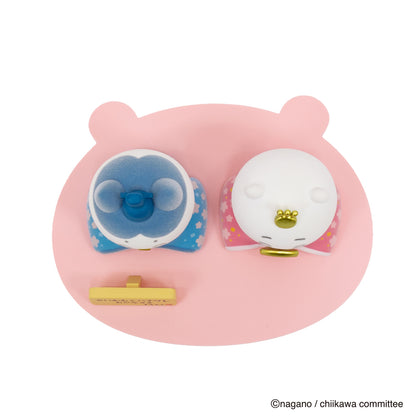 吉伊卡哇 吉伊卡哇 & 小八貓 迷你雛人偶