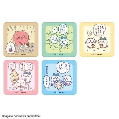 吉伊卡哇 迷你方巾5件套（最爱吃东西！）