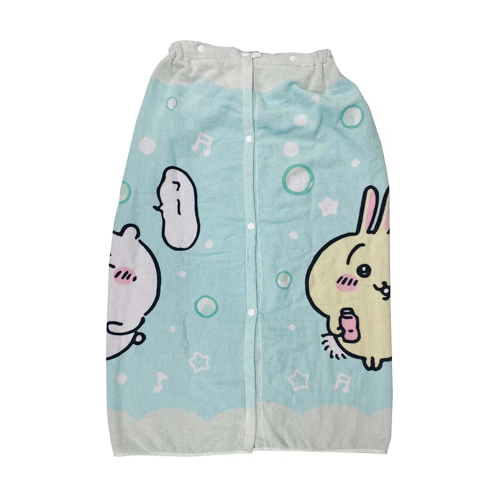 ちいかわ 80cm丈巻きタオル（たのしいシャボン玉）