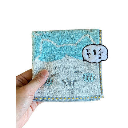 Chiikawa Mini Towel (Defeated Hachiware)