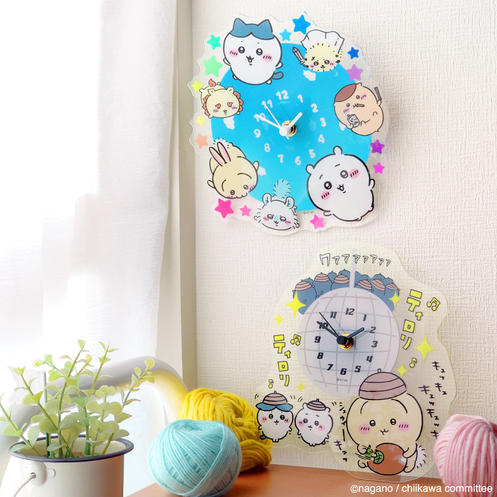 ちいかわ アクリル時計（あったんだ・・・こういう世界・・・）