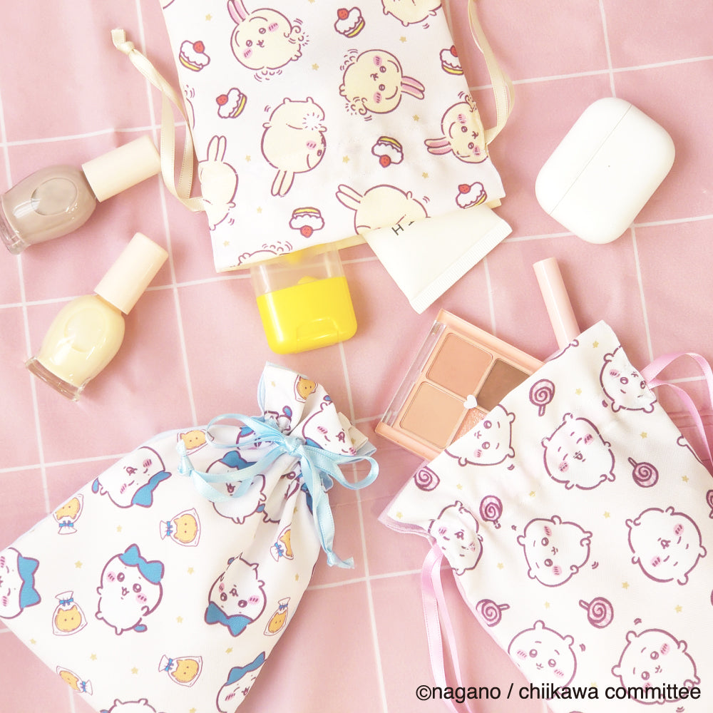 Chiikawa Drawstring Bag (Hachiware)