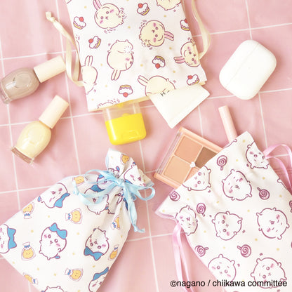 Chiikawa Drawstring Bag (Hachiware)