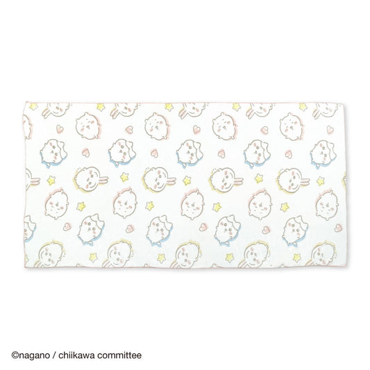 ちいかわ 速乾バスタオル（ハート＆スター）