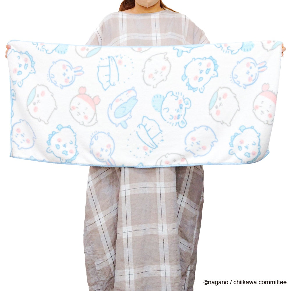 Chiikawa Quick-Dry Face Towel (Relax)