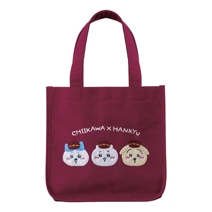 ちいかわ 阪急電車なスクエアランチトートバッグ