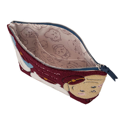 Chiikawa Hankyu Train Sagara Embroidered Pouch