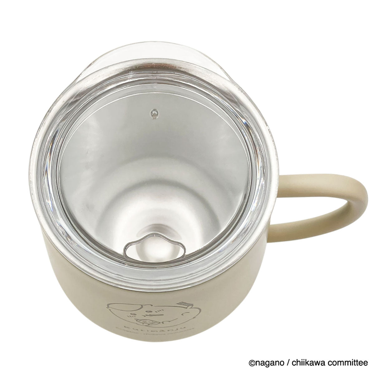 Chiikawa Stainless Steel Mug with Lid (Goron Kurimanju)