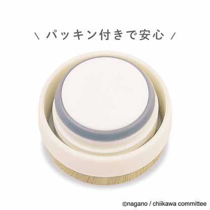 吉伊卡哇 溫暖不銹鋼保溫瓶（栗子饅頭）