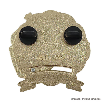 ちいかわ 大きめギミックピンバッジ（くりまんじゅう）