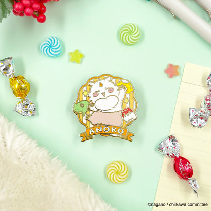 ちいかわ 大きめギミックピンバッジ（あのこ）