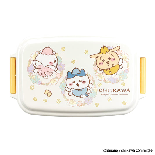 Chiikawa Square 1-Tier Lunch Box (Fairy Flower)