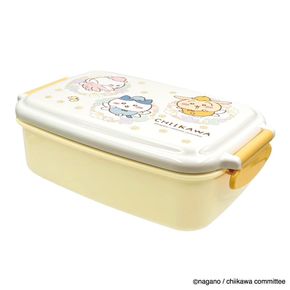 Chiikawa Square 1-Tier Lunch Box (Fairy Flower)