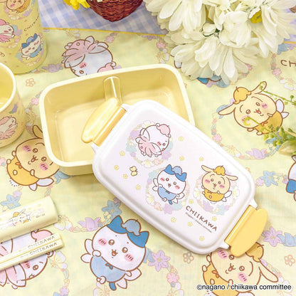 Chiikawa Square 1-Tier Lunch Box (Fairy Flower)