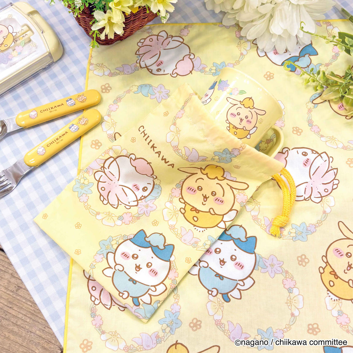 ちいかわ プラコップ（フェアリーフラワー）