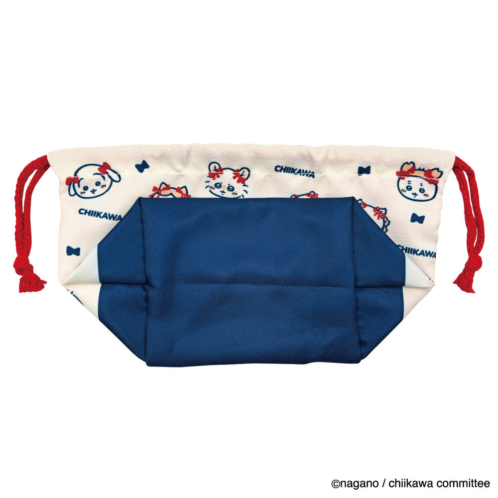 吉伊卡哇 午餐束口袋（絲帶）