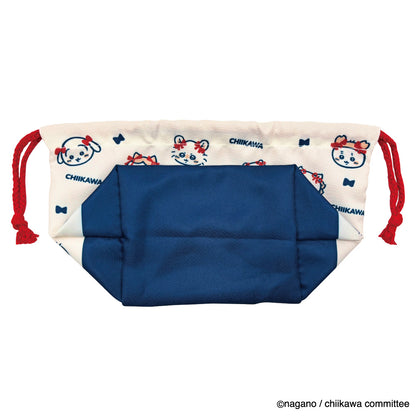 吉伊卡哇 午餐束口袋（絲帶）