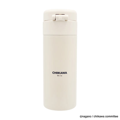 Chiikawa One-Touch Stainless Bottle 350ml (Ribbon)
