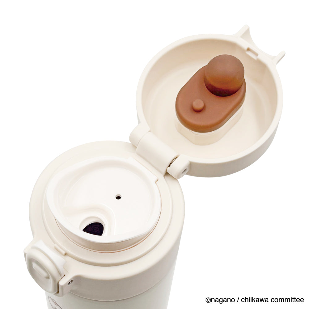 Chiikawa One-Touch Stainless Bottle 350ml (Ribbon)