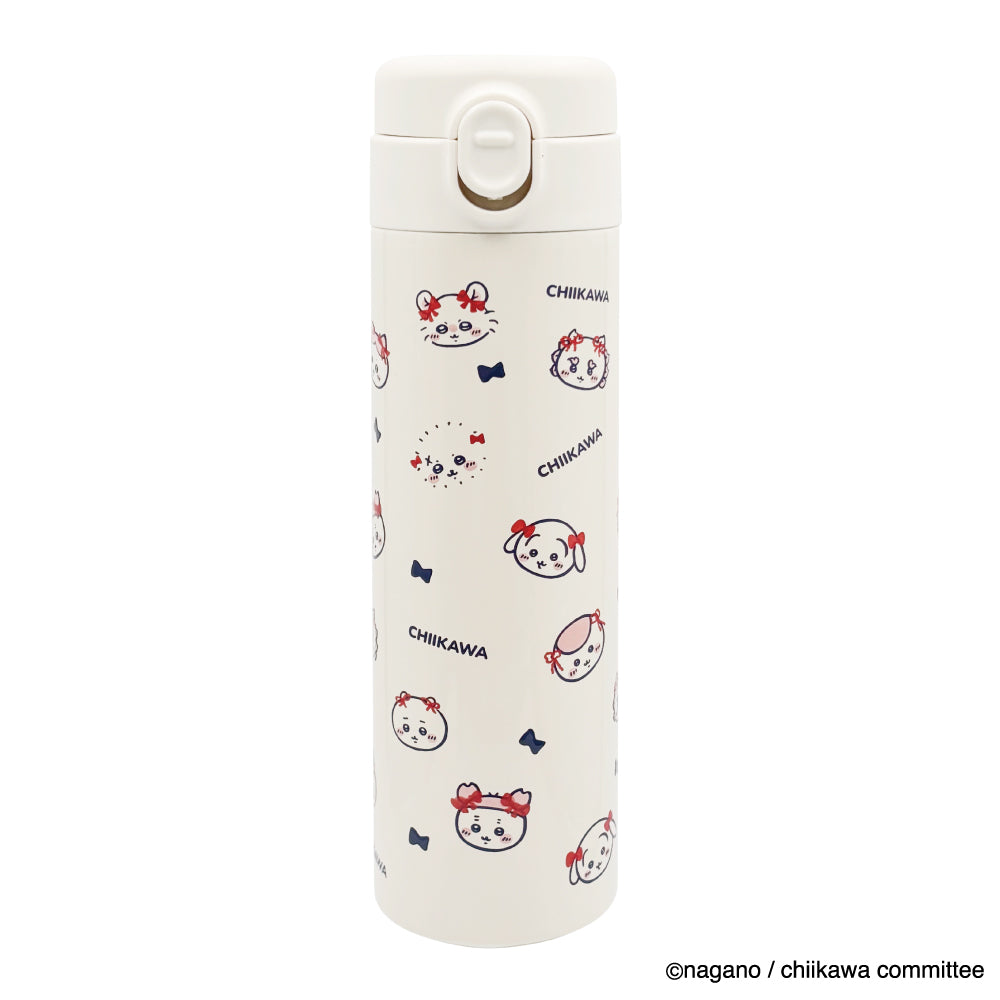 吉伊卡哇 One-Touch不鏽鋼瓶 500ml（絲帶）