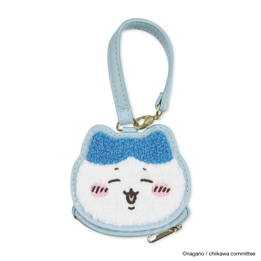 Chiikawa Sagala Mini Pouch with Face (Hachiware)