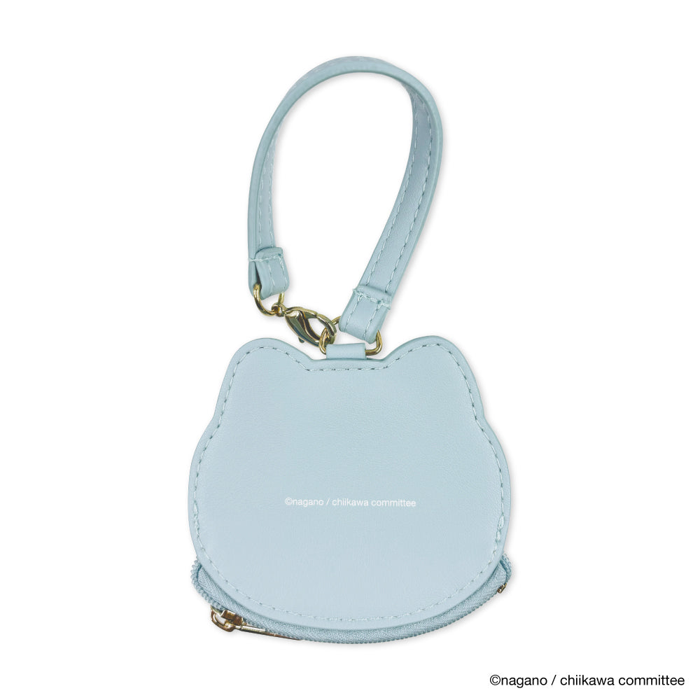 Chiikawa Sagala Mini Pouch with Face (Hachiware)