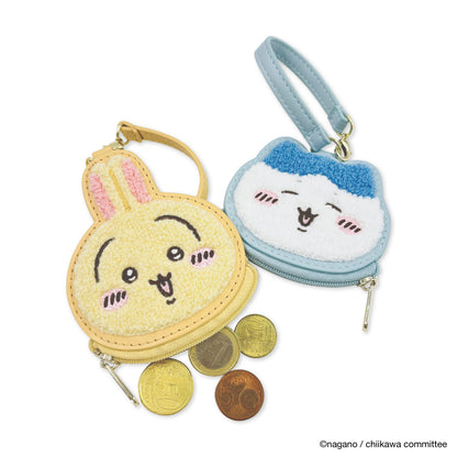Chiikawa Sagala Mini Pouch with Face (Hachiware)