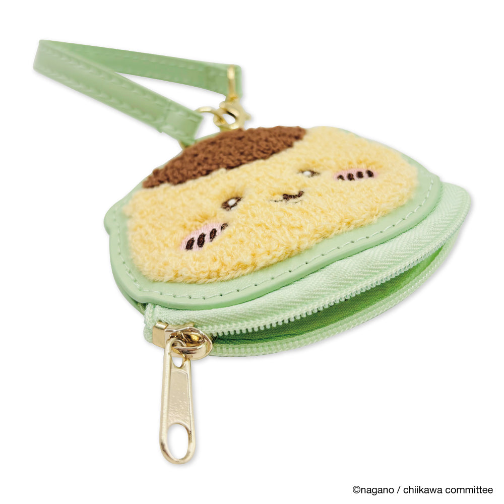 Chiikawa Sagala Mini Pouch with Face (Kurimanju)