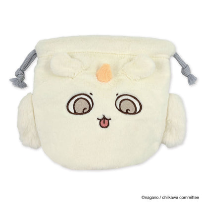 Chiikawa Face Drawstring Bag 2 (Anoko)