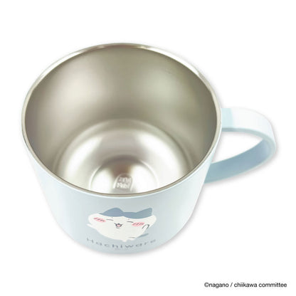 ちいかわ スタッキング蓋つきステンレスマグ（ハチワレ）
