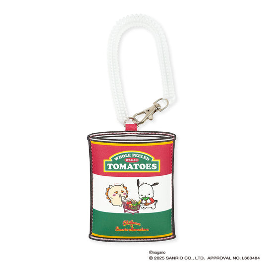 ちいかわ×サンリオキャラクターズ スーパーマーケットなフェイクダイカットパスケース（シーサー＆ポチャッコ）