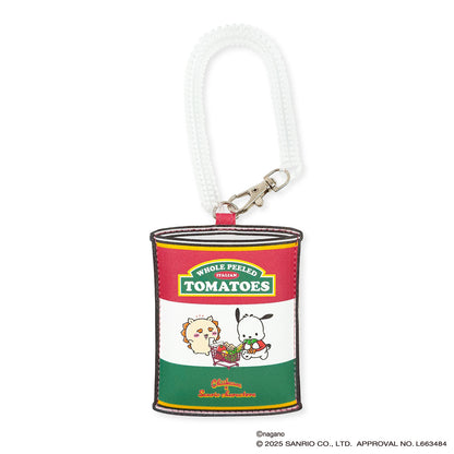 ちいかわ×サンリオキャラクターズ スーパーマーケットなフェイクダイカットパスケース（シーサー＆ポチャッコ）