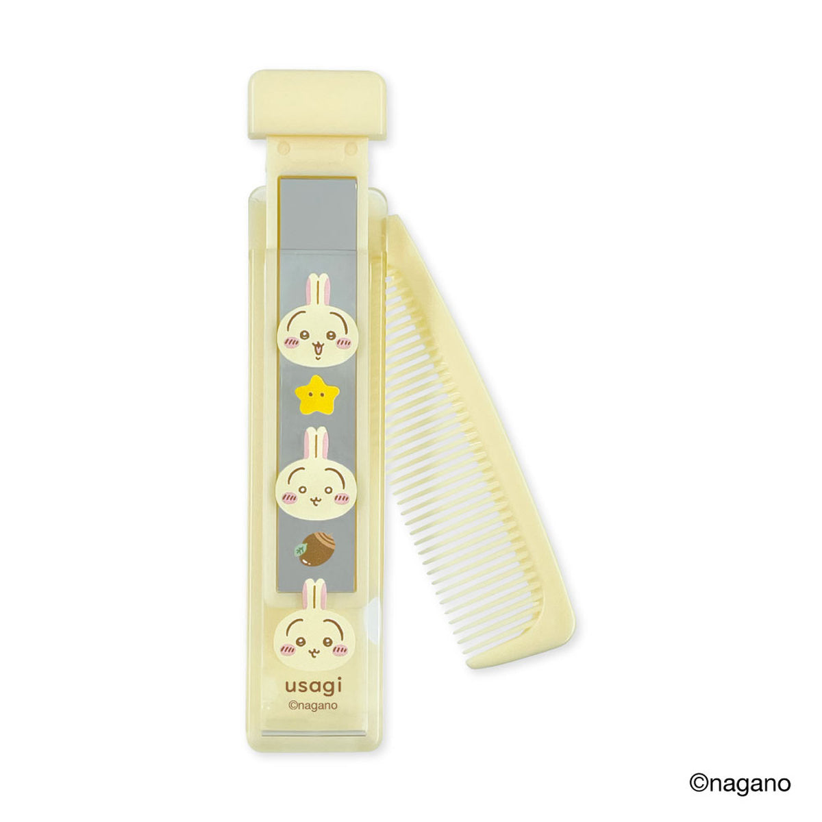 Chiikawa Slim Comb & Mirror (Usagi)