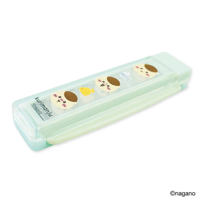 吉伊卡哇 便携折叠梳镜组合 (栗子馒头)