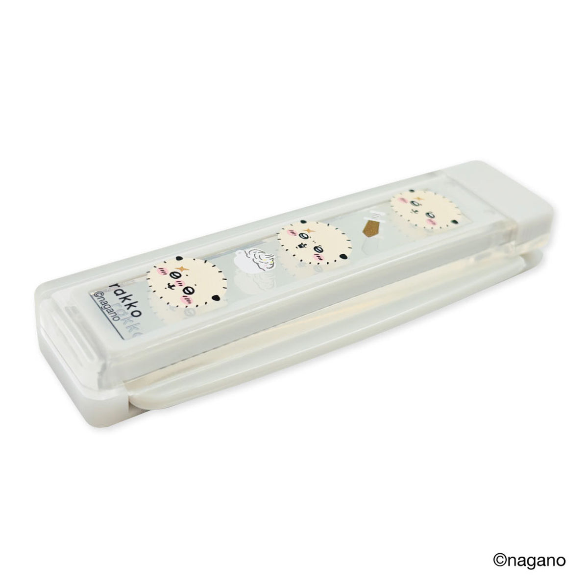 Chiikawa Slim Comb & Mirror (Rakko)