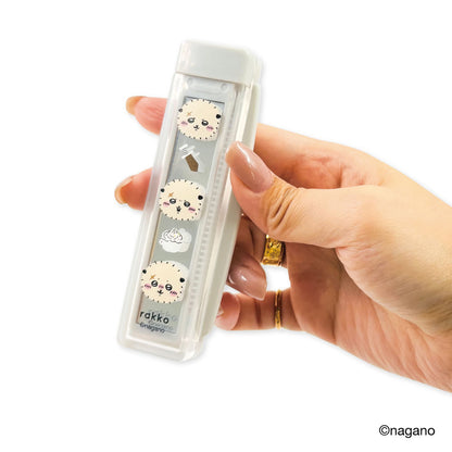 Chiikawa Slim Comb & Mirror (Rakko)